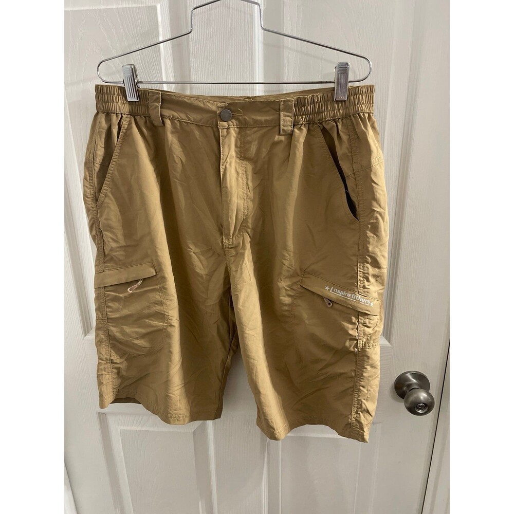 Vcansion Men's Quick Dry Travel Cargo Shorts Size 34